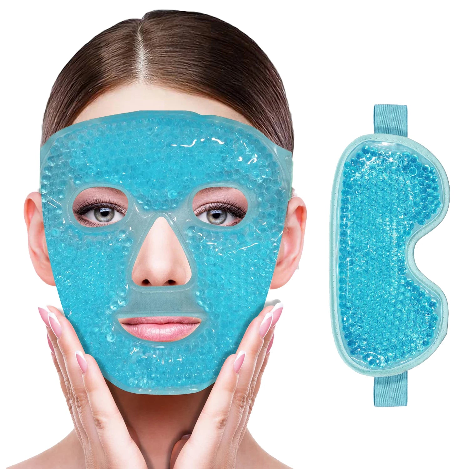 Masque gel yeux chaud/froid – Détente & Soin