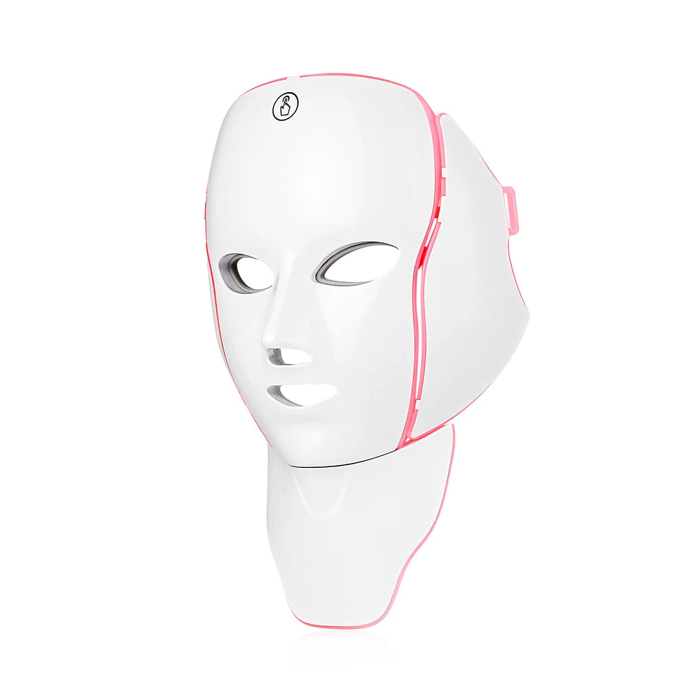 Masque LED visage 7 couleurs – Soin anti-âge