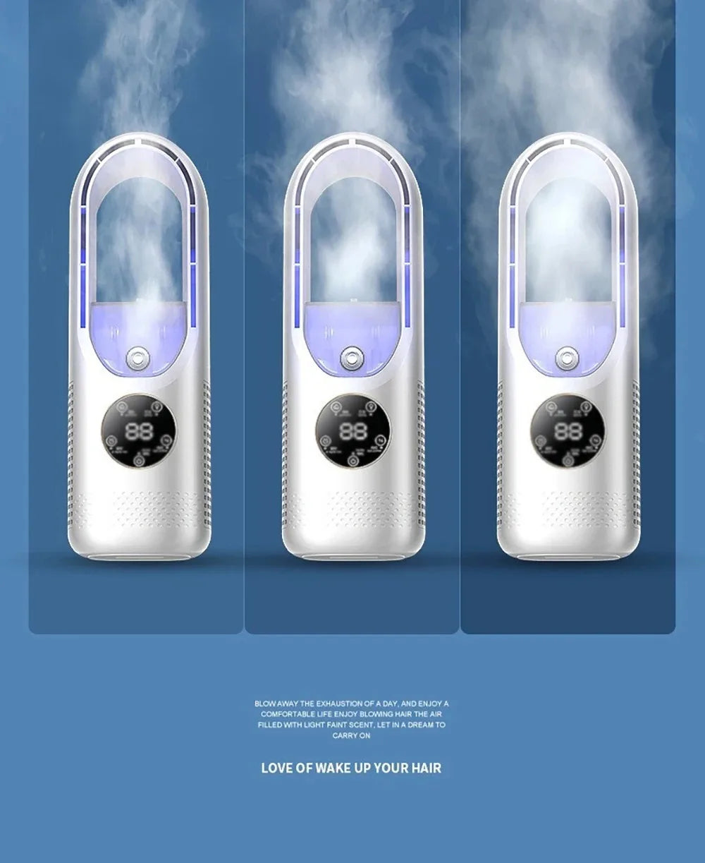 Mini climatiseur humidificateur – 6 vitesses