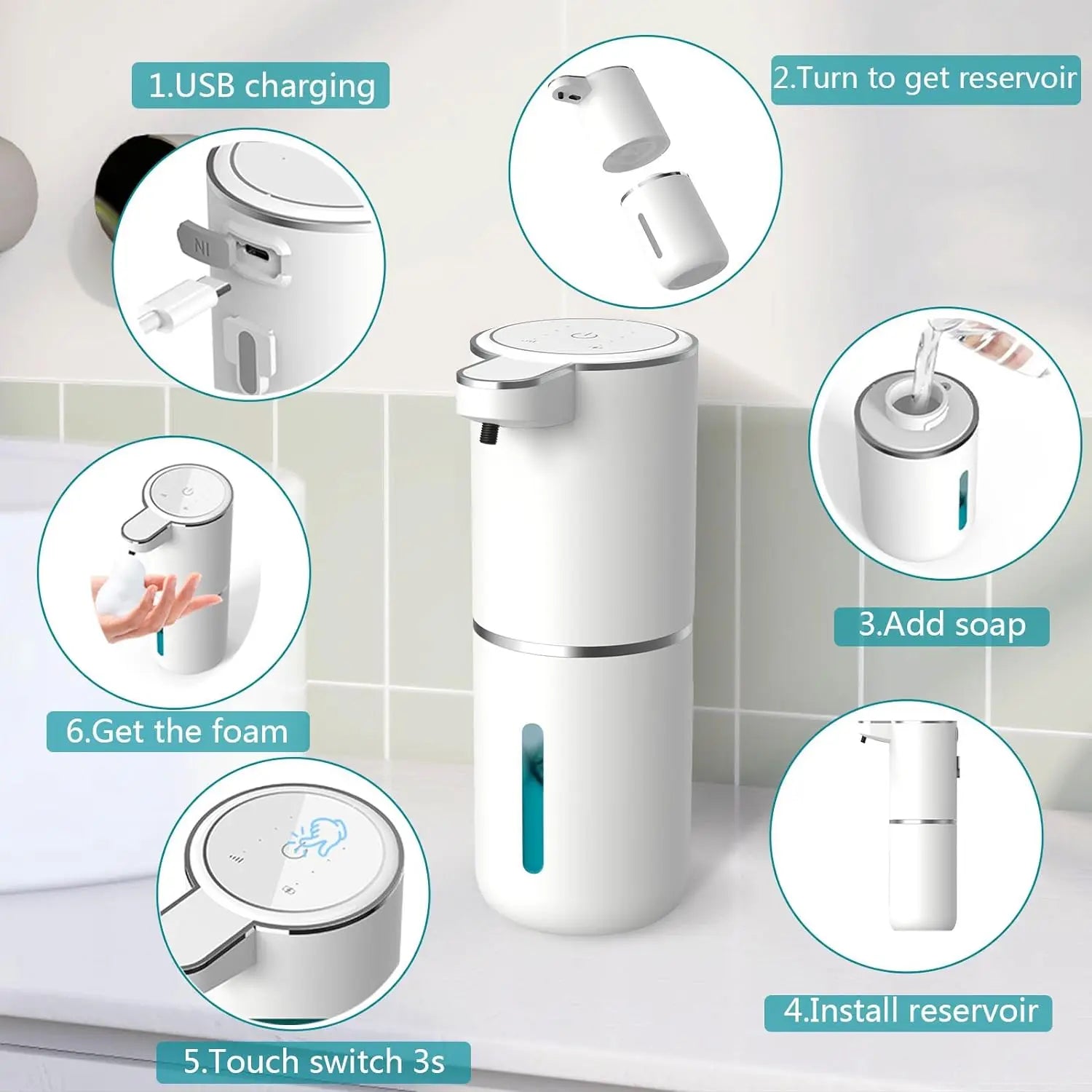 Distributeur de savon automatique sans contact