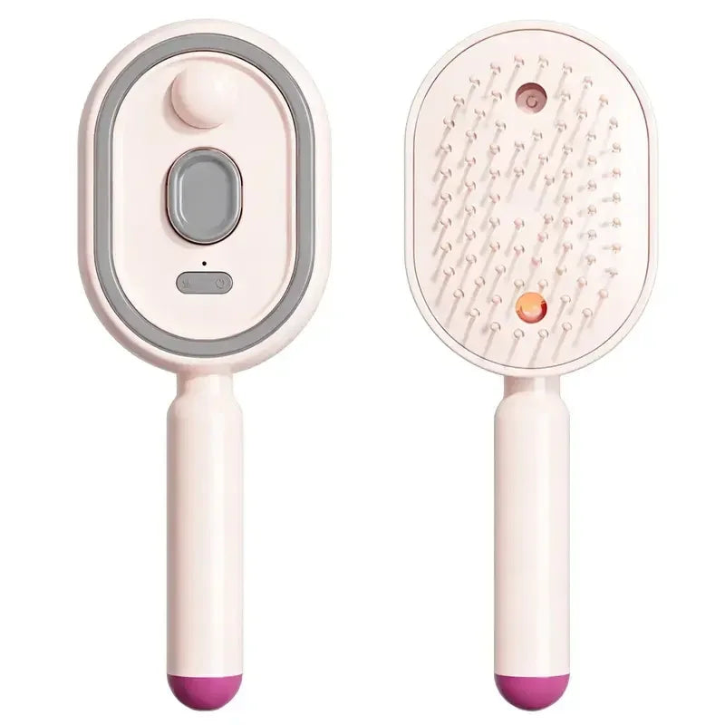 Brosse vapeur 3-en-1 – Massage & Spray