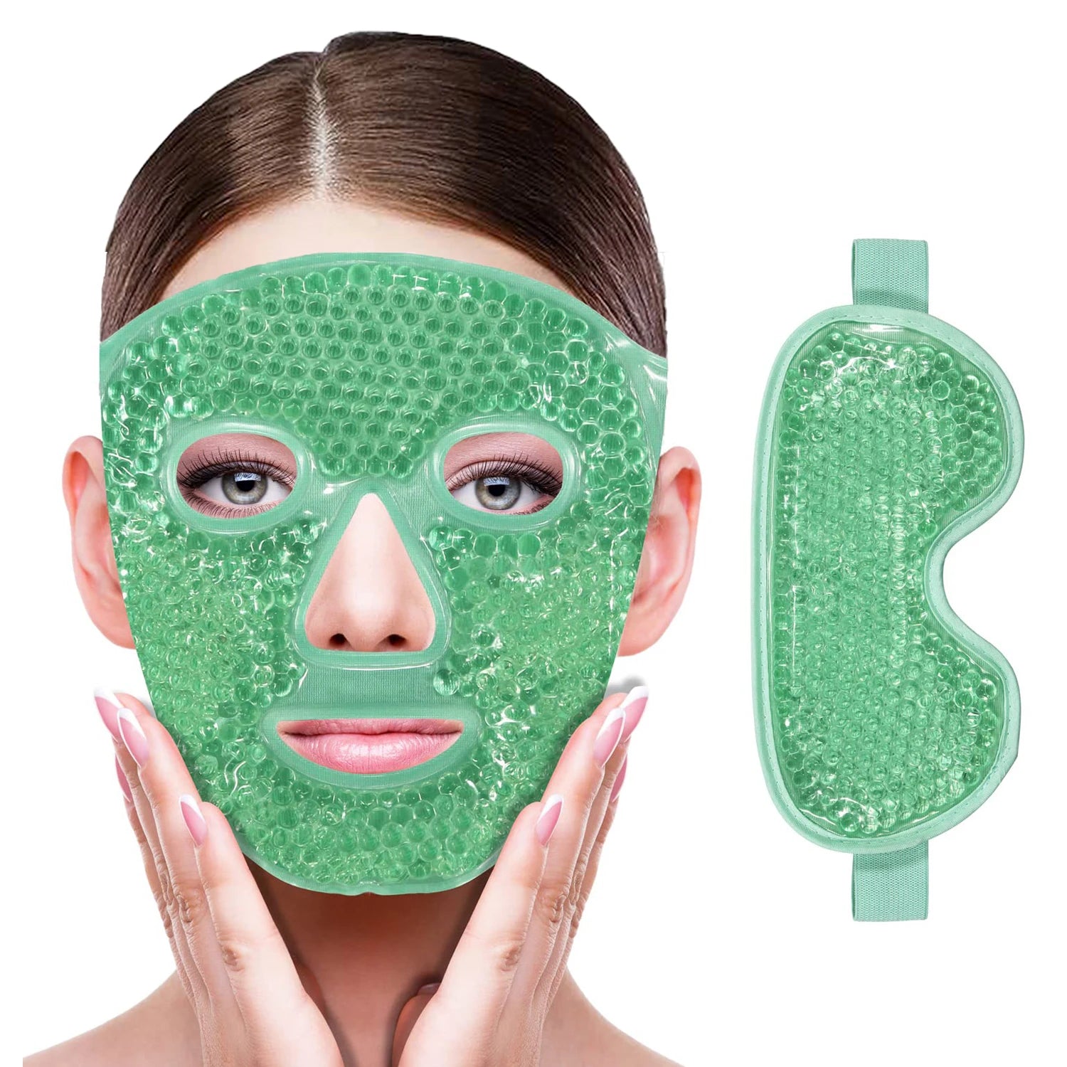 Masque gel yeux chaud/froid – Détente & Soin