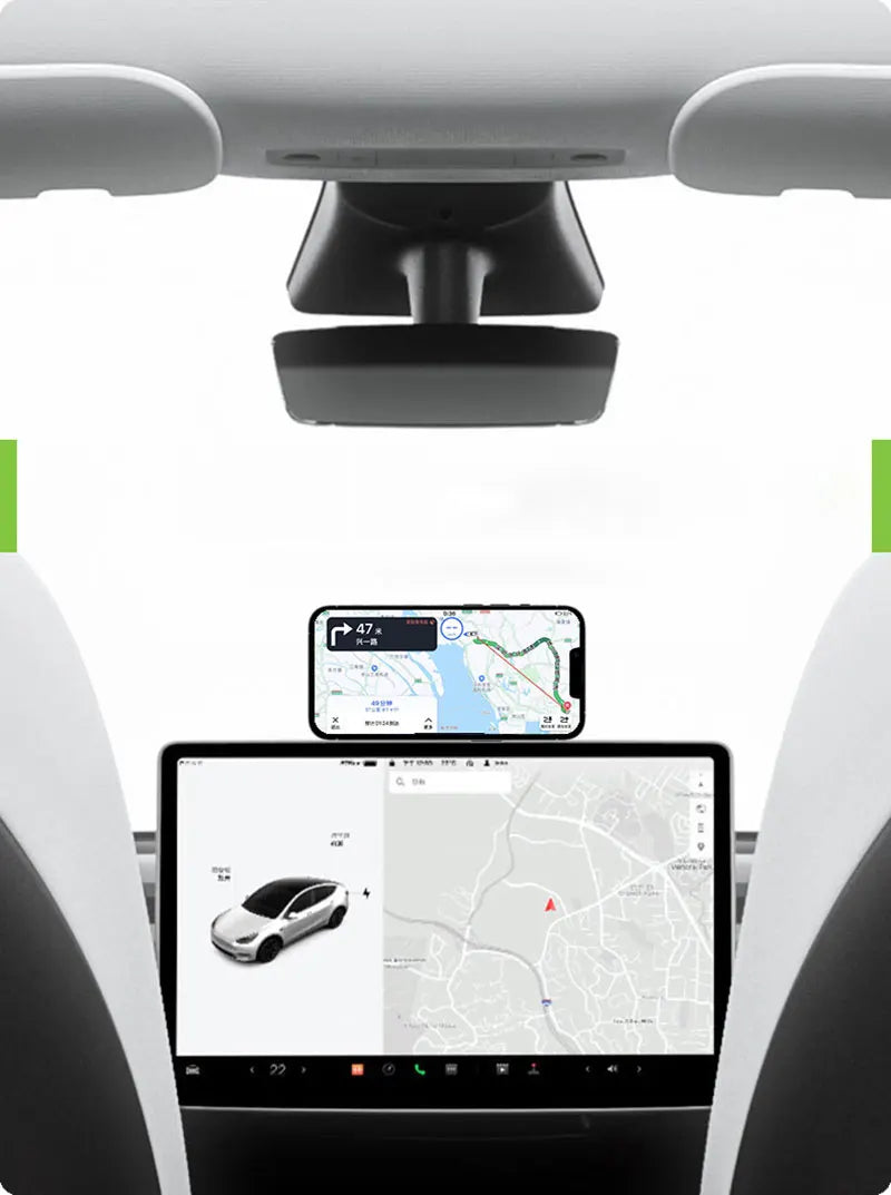 Chargeur MagSafe 15W voiture – Tesla & BYD
