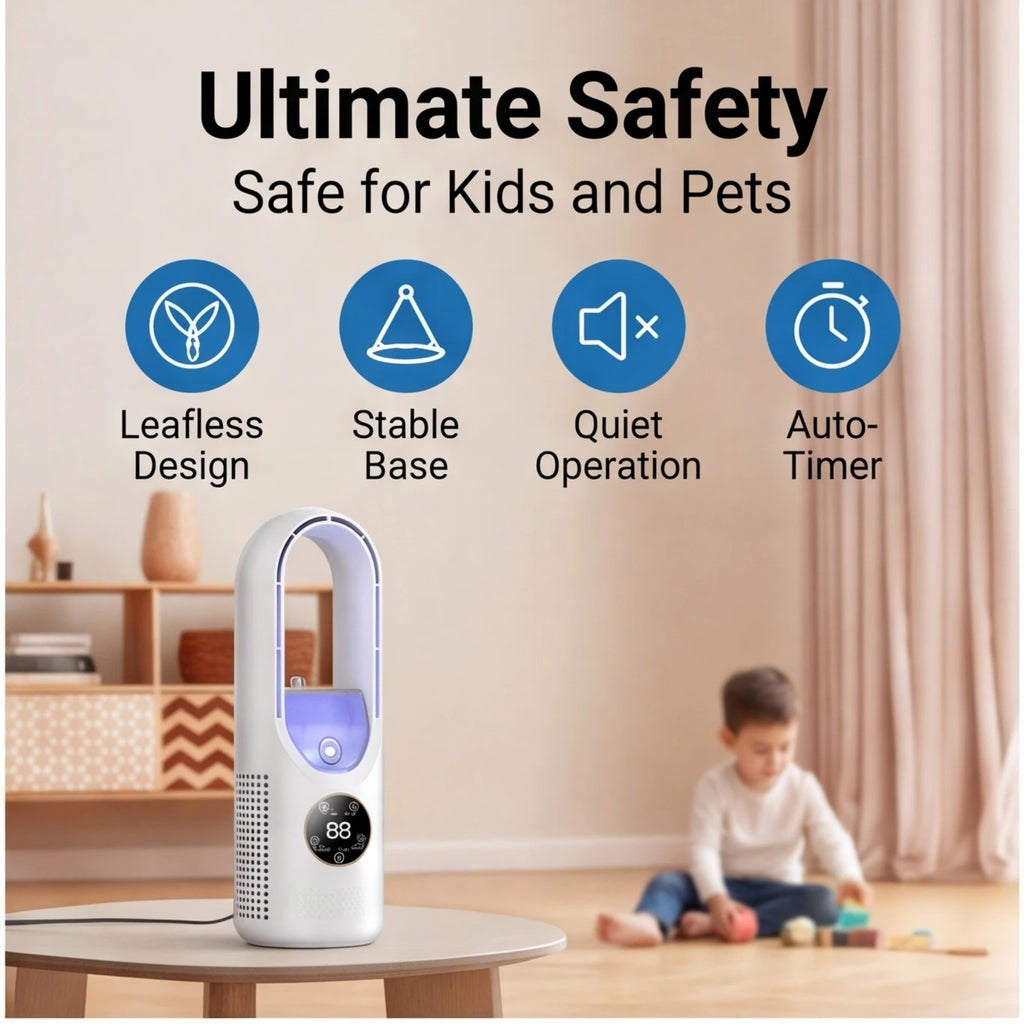 Mini climatiseur humidificateur – 6 vitesses