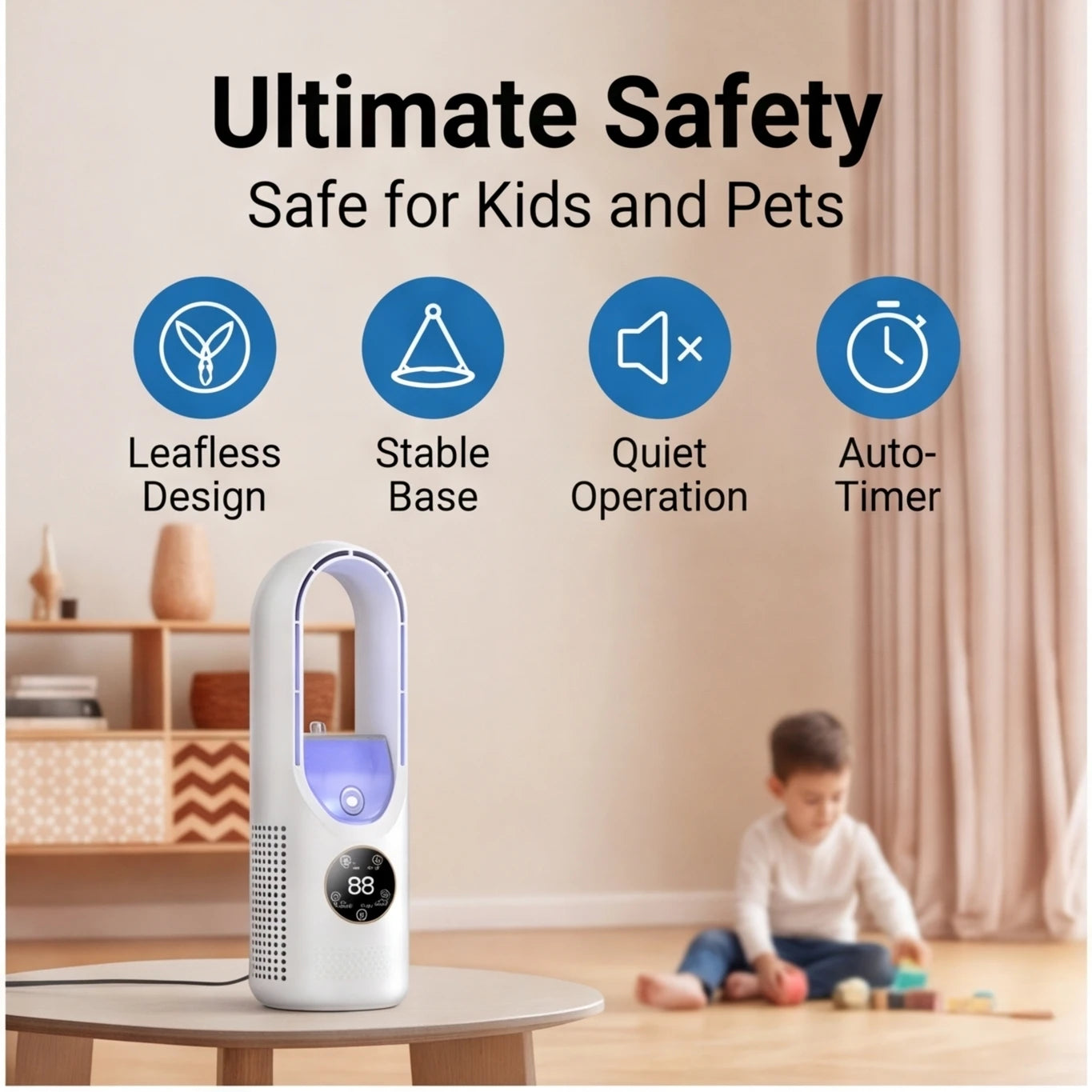 Mini climatiseur humidificateur – 6 vitesses