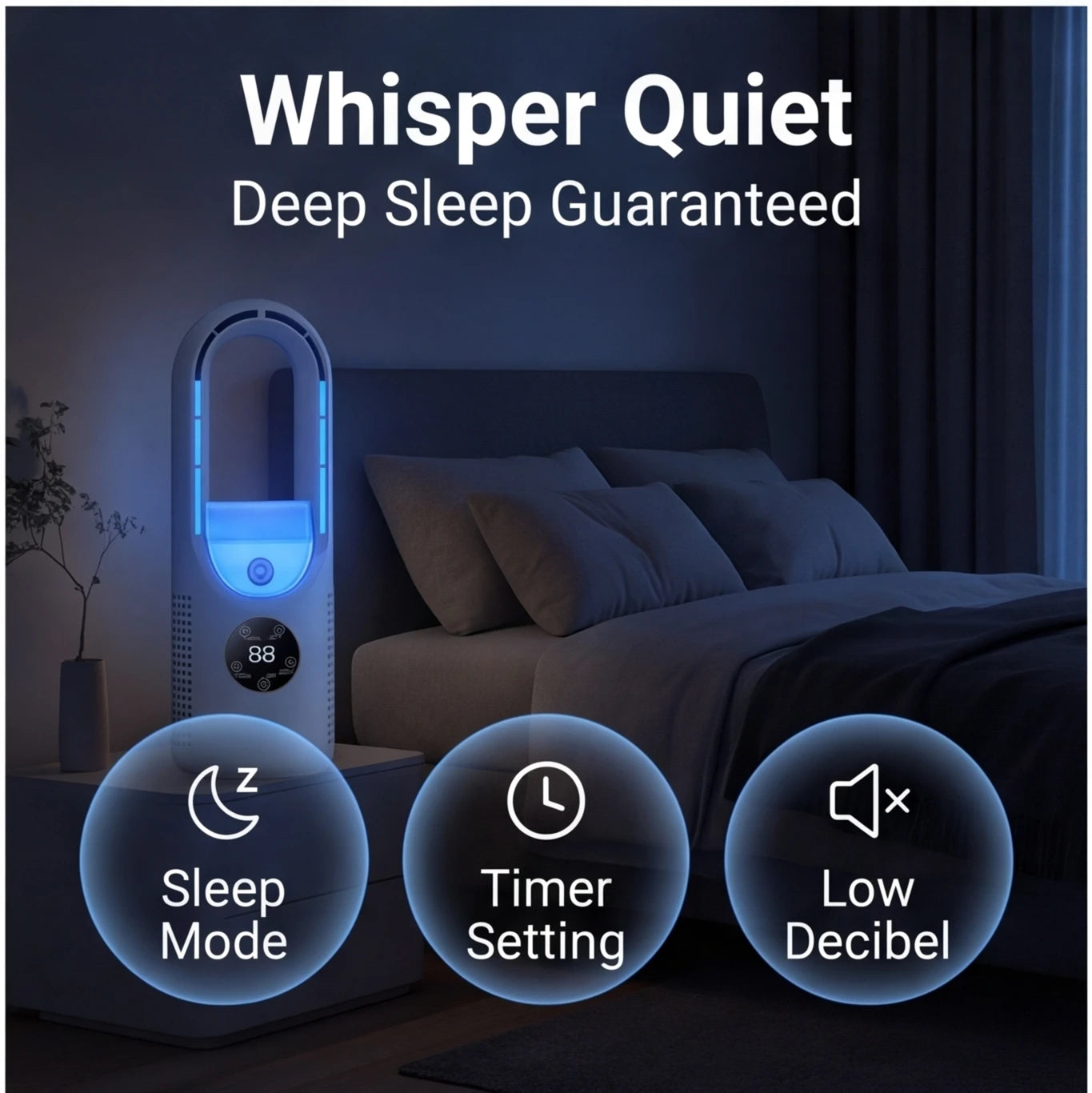 Mini climatiseur humidificateur – 6 vitesses