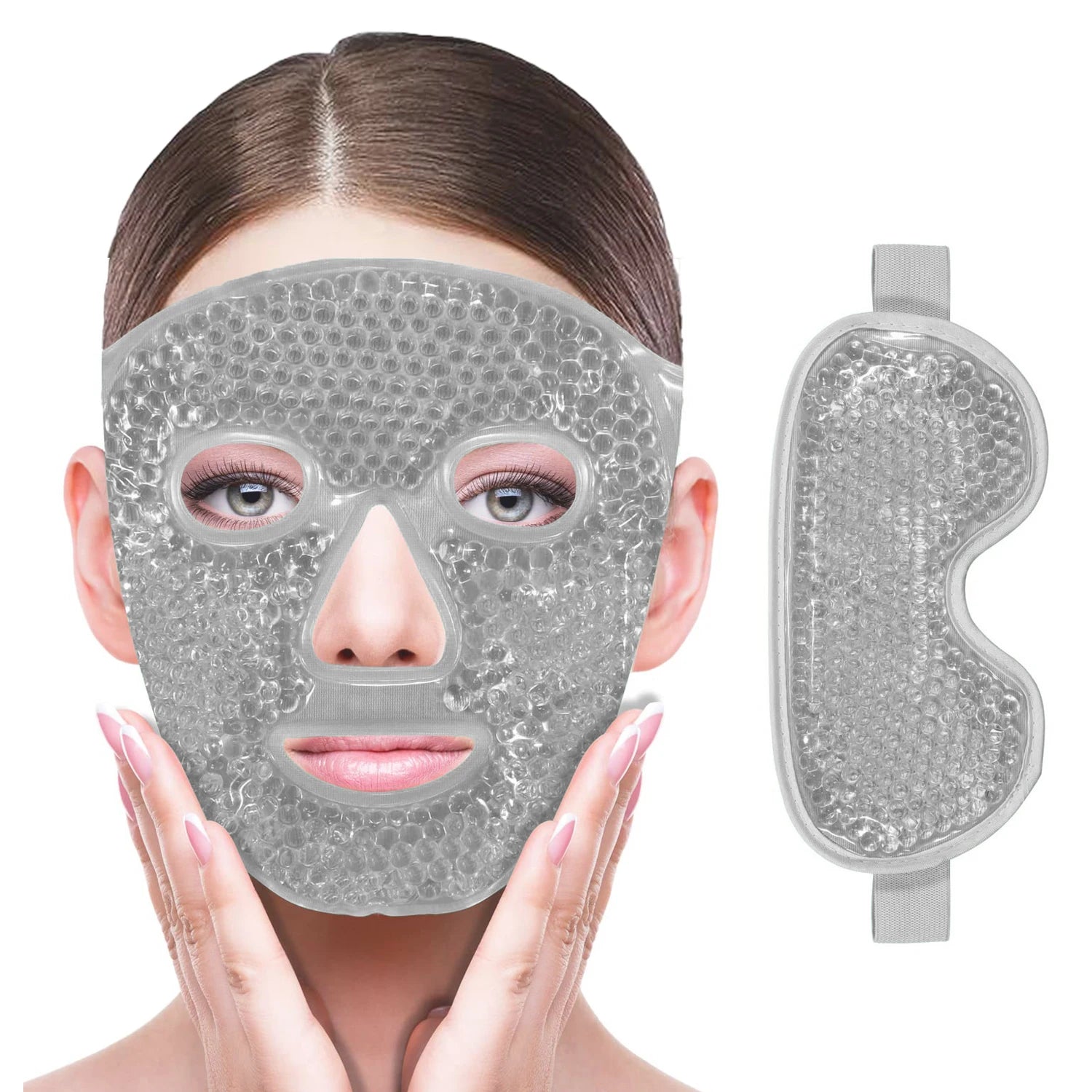 Masque gel yeux chaud/froid – Détente & Soin