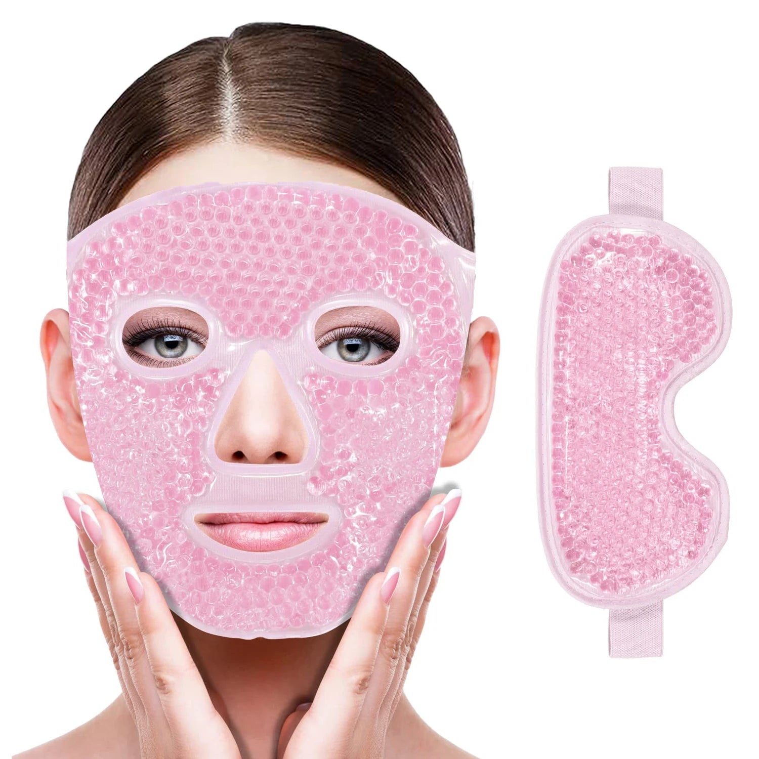Masque gel yeux chaud/froid – Détente & Soin