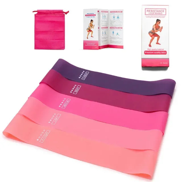 Bandes de résistance élastiques – Yoga & Fitness
