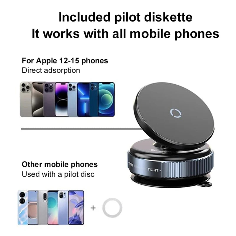 Support téléphone voiture magnétique 360°