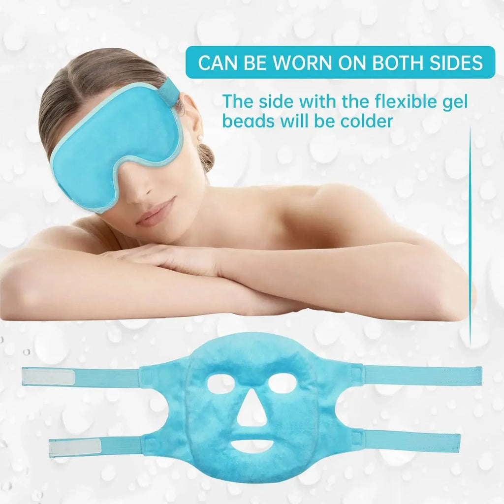 Masque gel yeux chaud/froid – Détente & Soin
