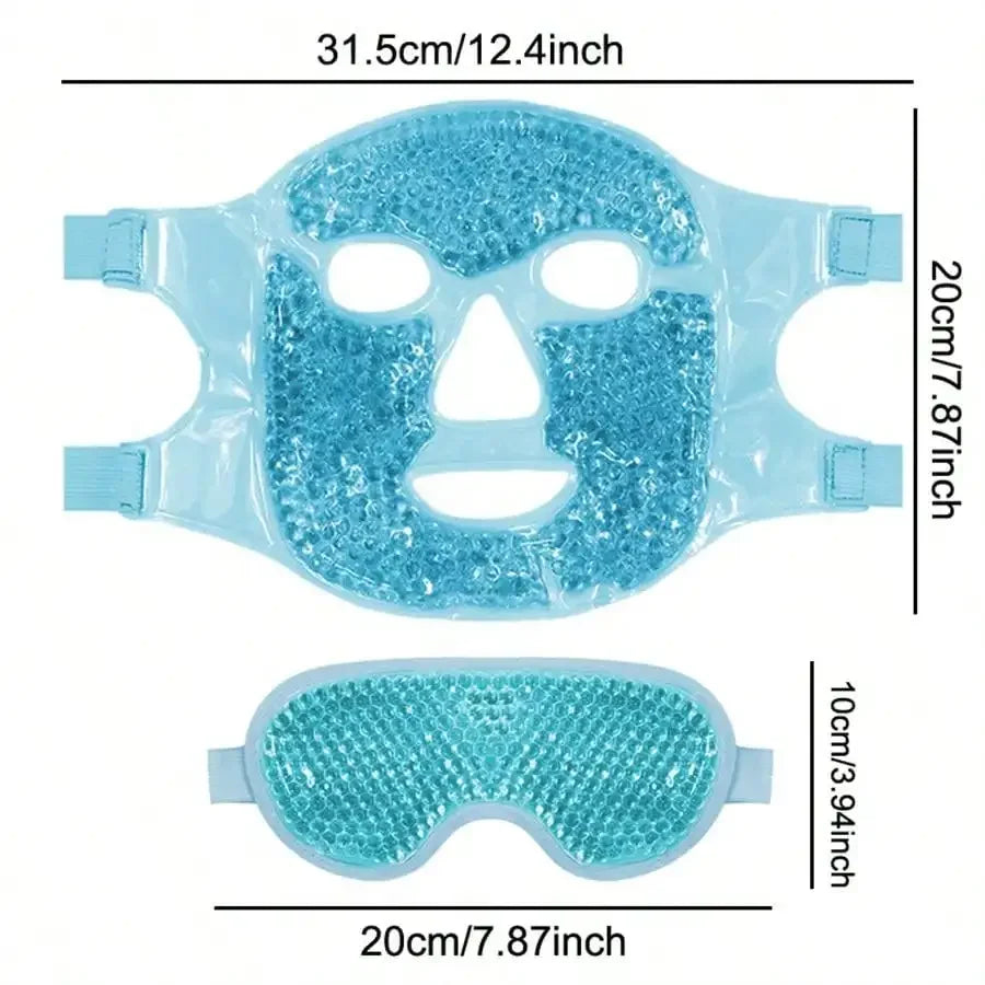 Masque gel yeux chaud/froid – Détente & Soin