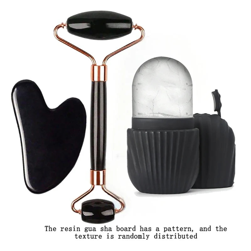 Rouleau gua sha visage – Set massage lifting
