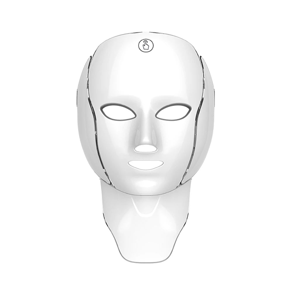 Masque LED visage 7 couleurs – Soin anti-âge