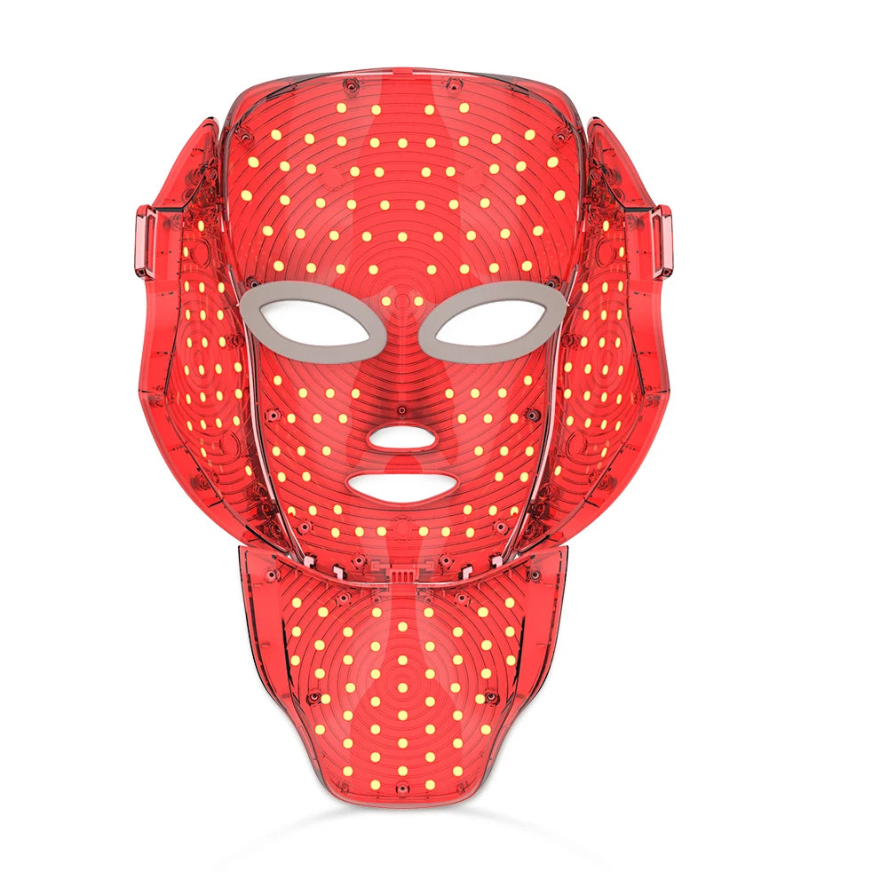 Masque LED visage 7 couleurs – Soin anti-âge