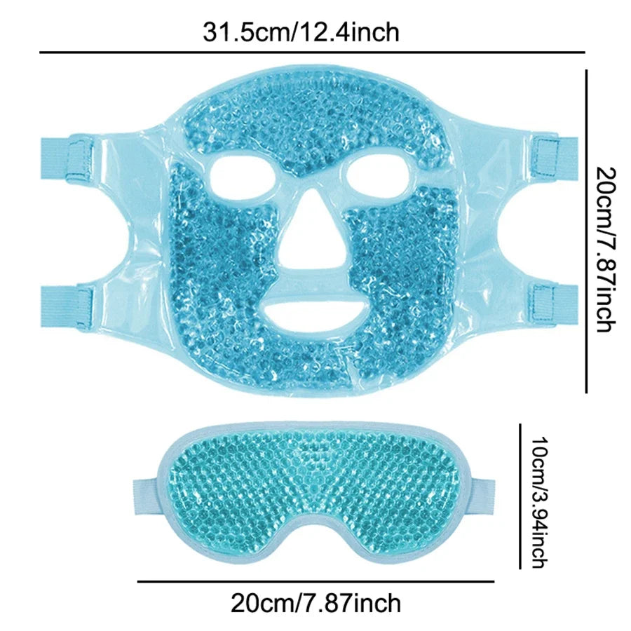Masque gel yeux chaud/froid – Détente & Soin