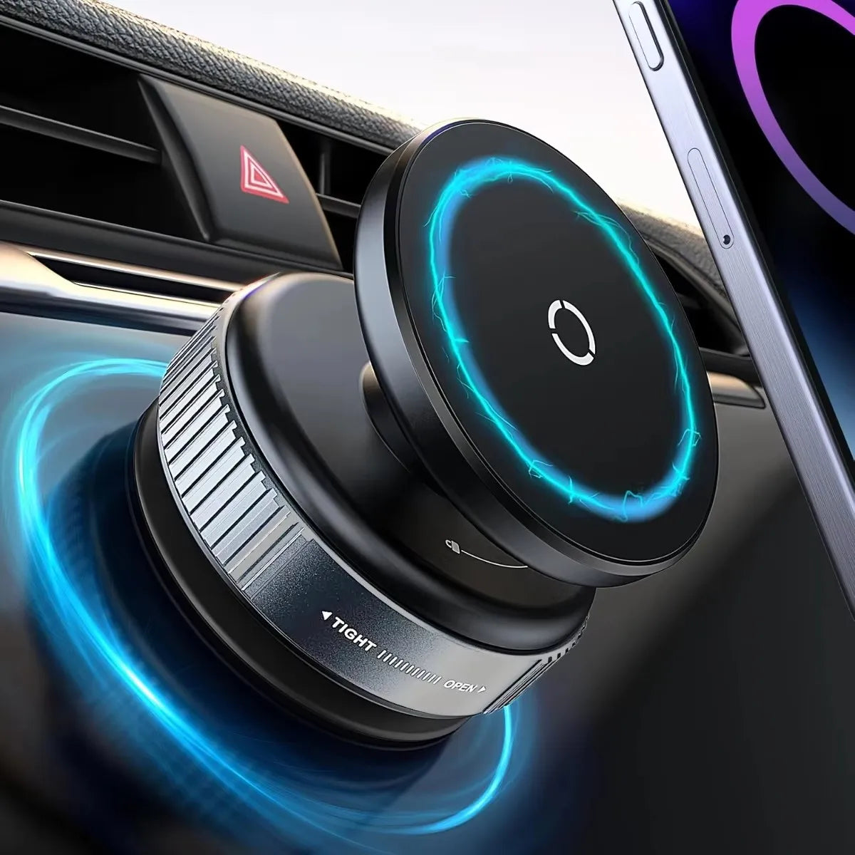 Support téléphone voiture magnétique 360°