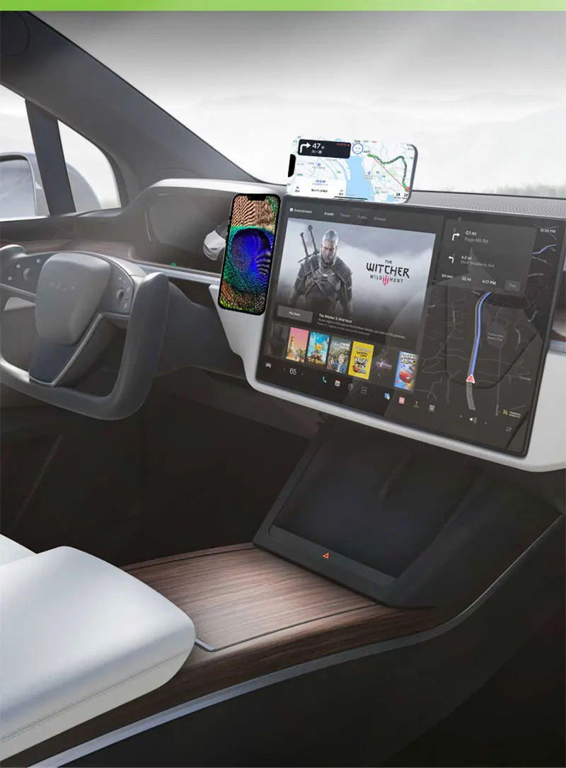 Chargeur MagSafe 15W voiture – Tesla & BYD